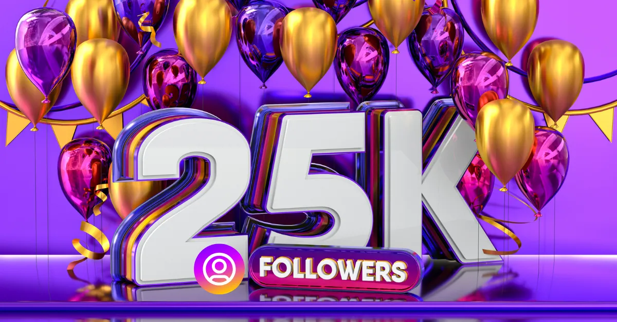 is 25k instagram follower good