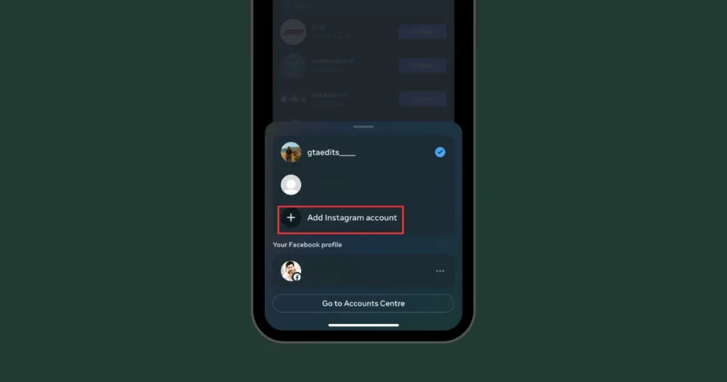 make a second Instagram account