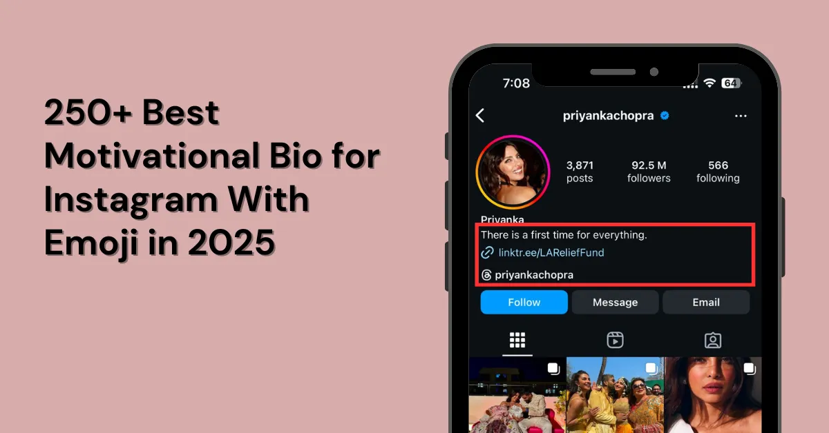 motivational bio for instagram