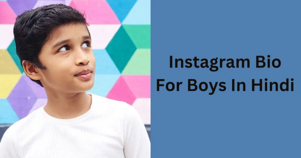 Instagram Bio For Boys In Hindi