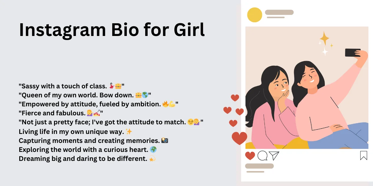 850+ Best Instagram Bio for Girls – Short and Cool in 2024