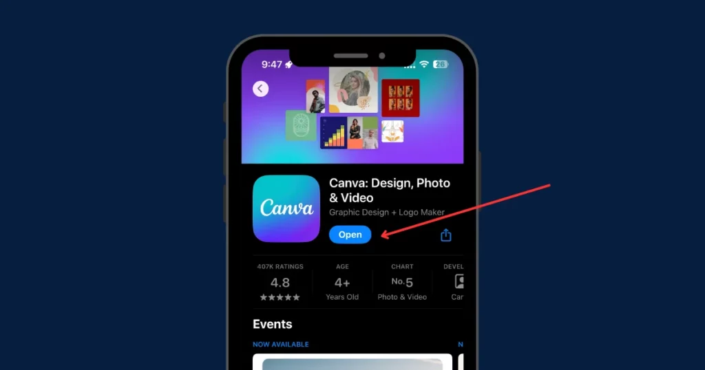 canva app for instagram photo collage post