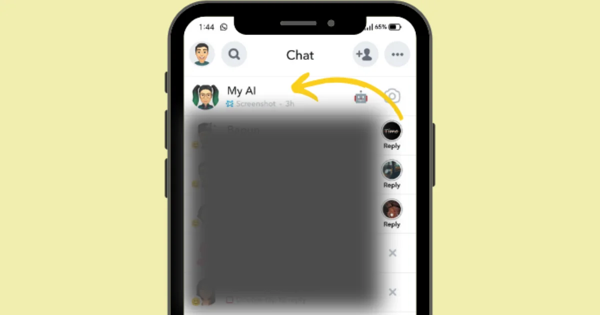 tap my ai on how to get rid of my ai on snapchat