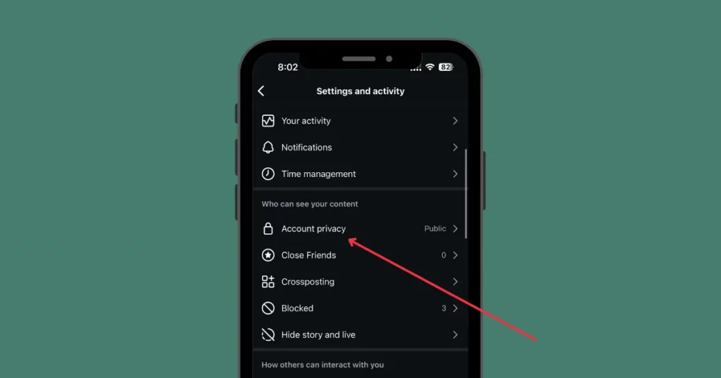 find account privacy on how to hide followers on instagram