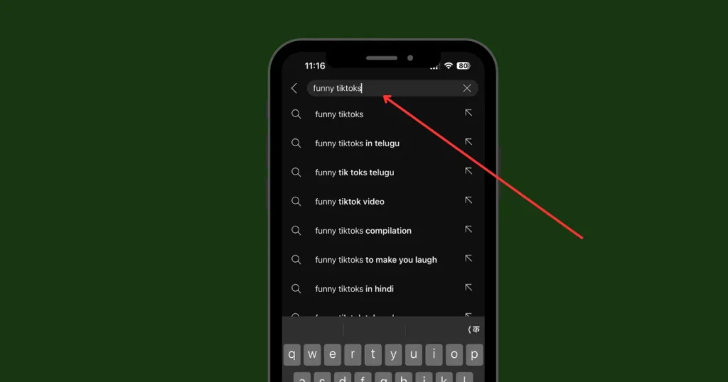 search for funny tiktoks